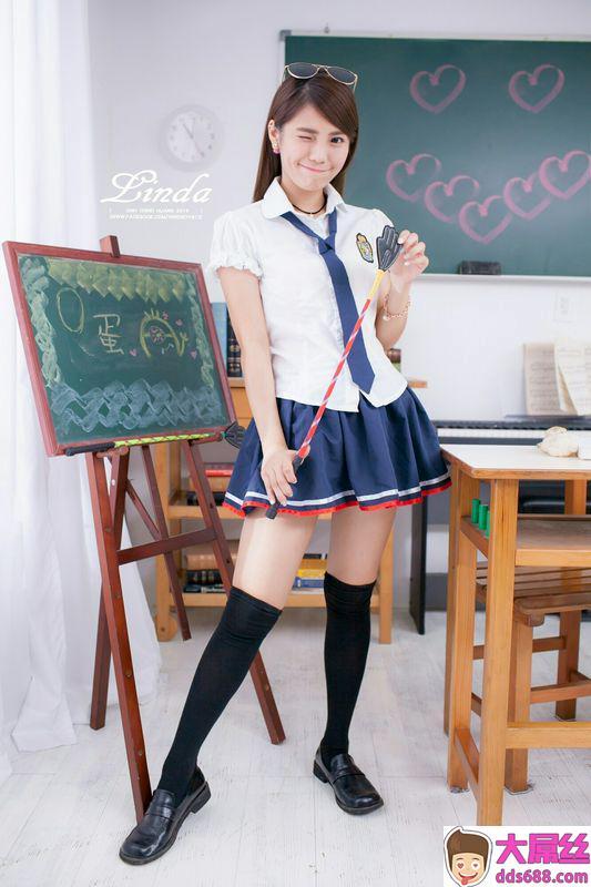 Model写真系列台模琳妲OL学生制服篇