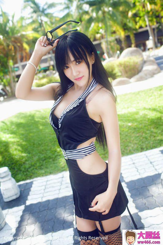 杨上萱XOXO英伦空军制服